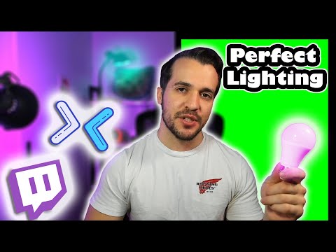 Stream Lighting 101: Lighting Yourself, Greenscreen, and Background