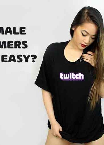 female streamers have it easy - cover