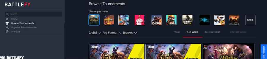 Battlefy online gaming tournament platform