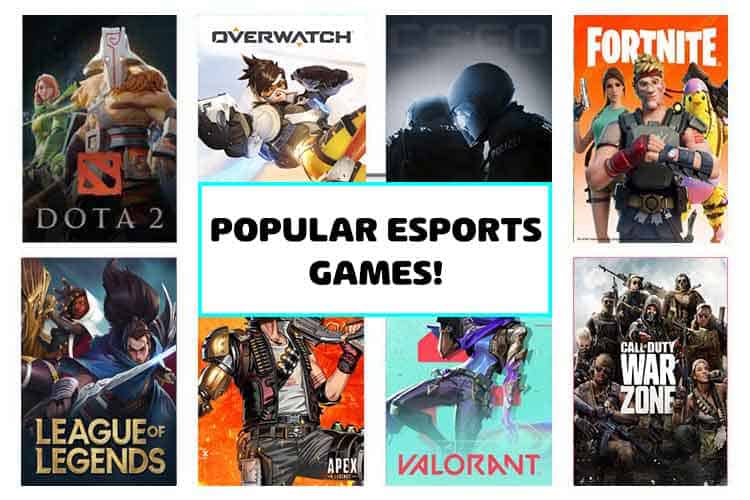 8 most popular esports games