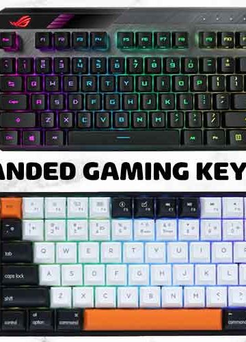left-handed gaming keyboard