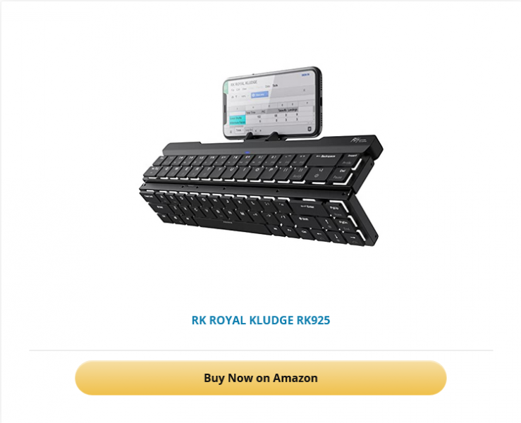 RK ROYAL KLUDGE RK925 keyboard for steam deck